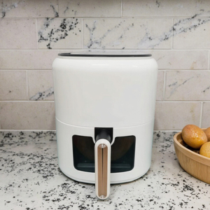 Ousheng Digital Touch Panel Visual 5L per uso domestico intelligente Oil-free air Fryer temperatura e Timer regolabile Menu intelligente - Product Image 3