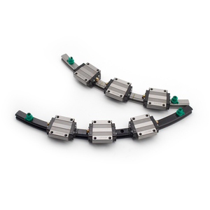 Carril de guía lineal curvado THK Carril circular HCR15A HCR12A HCR25A HCR35A HCR45A HGM15A HGM25A 60 ° 180 ° Bloque de riel curvo de 360 °