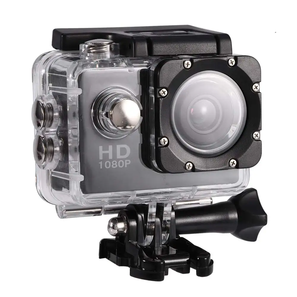 YEAH 2 pulgadas DV Action Cam 30M impermeable MINI impermeable HD 1080P Sport Video Action Camera para transmisión en vivo