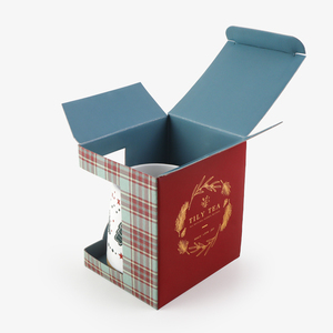 Beautiful Mug Packaging <strong>Box</strong> with <strong>Display</strong> <strong>Window</strong> Foldable Paper <strong>Box</strong> - Product Image 5