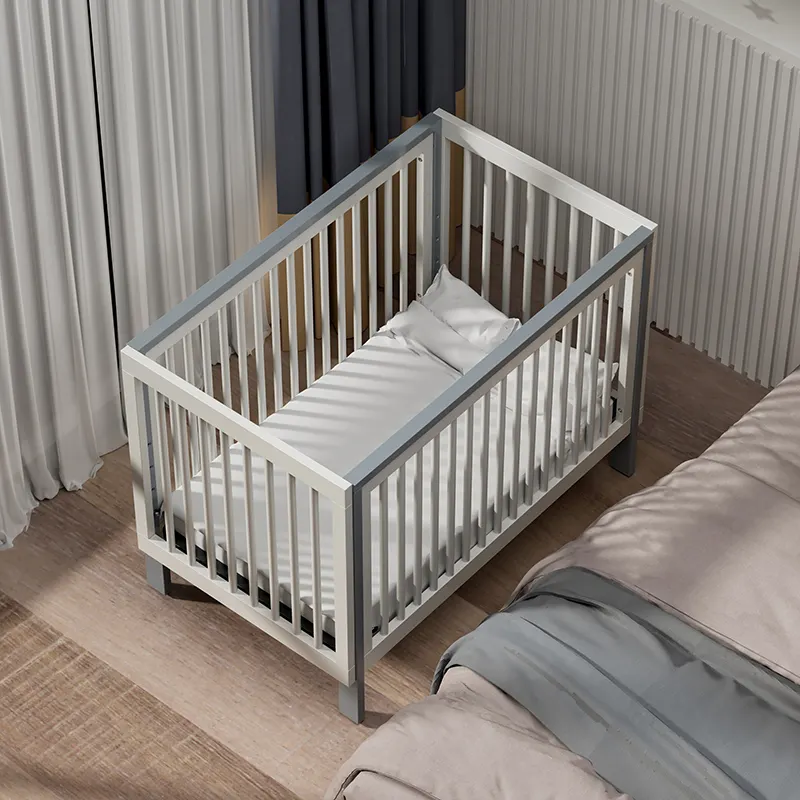 Altalena certificata Multi-funzione di legno a castello fasciatoio letto per il bambino nido neonato