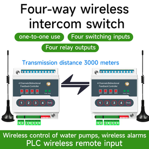 AC380V Wireless Bidirektion ale Rückkopplung steuerung Fernbedienung schalter 10A max. E/A-Modul für die Übertragung von Strom paaren - Product Image 5