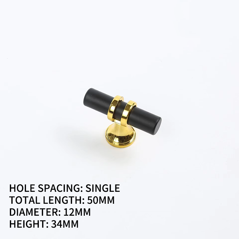 Black gold single hole-50mm