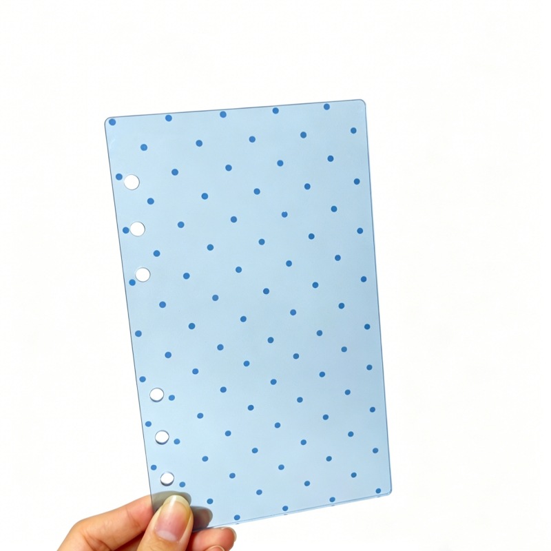 A6 à pois bleus (pièce unique)