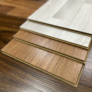 8mm-12mm <span class=keywords><strong>Click</strong></span> Laminate sàn gỗ chống thấm chống trượt dễ dàng cài đặt Walnut màu Laminate sàn - Product Image 2