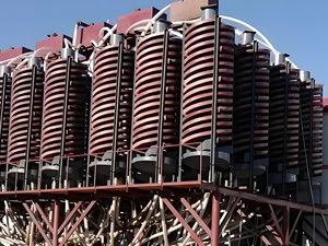 FETECH LL-1200 Advanced <strong>Spiral</strong> Separator <strong>Mining</strong> <strong>Spiral</strong> Chute Concentrator Machine Manufacturer for Gold Lead Zinc Processing
