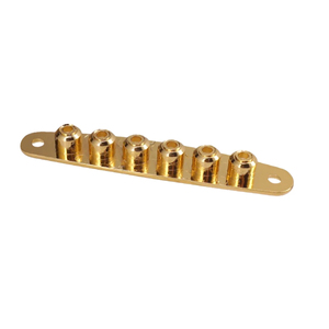 <strong>High</strong> <strong>Quality</strong> Gold <strong>String</strong> Thru Body Ferrule Plate <strong>String</strong> Ferrules Bushing Plate Guitar Bridge <strong>String</strong> Bushing for Guitar Parts - Product Image 4