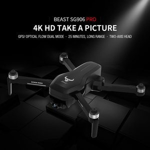 ZLRC โดรน SG906 Pro มอเตอร์ไร้แปรงถ่าน,โดรนมอเตอร์ GPS 5G WIFI FPV กิมบอล2แกน4K RC สำหรับมืออาชีพรองรับการ์ด SD - Product Image 5