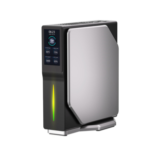 S1 LCD-BILDSCHIRM RGB-Mini-PC mit LCD-Bildschirm, Intel Alder Lake-N95 16GB DDR4 512GB M.2 SSD Vertikaler Mini-Computer für Heim/Büro. - Product Image 1