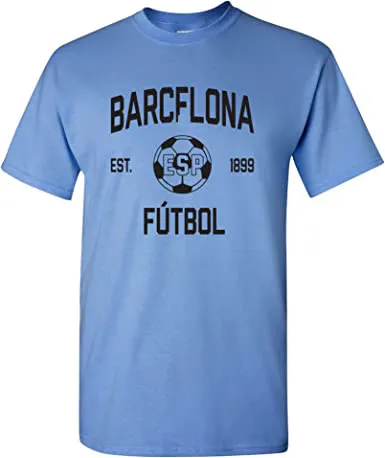 Camiseta de fútbol de España, camiseta de uniforme de fútbol, camiseta personalizada con estampado de letras y eslogan para hombre