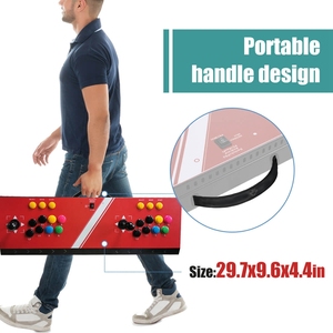Arcade Fighting Joystick Two Players <strong>Controller</strong> Compatible with Switch NEOGEO Mini PC PS Classic <strong>PS3</strong> Android <strong>Raspberry</strong> <strong>Pi</strong> - Product Image 5
