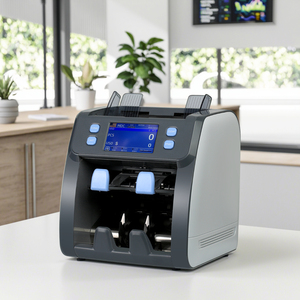 801C professionale macchina per Sorter denaro 4.3 pollici Touch Screen Multi-valuta contatore di conteggio misto e smistamento delle fatture - Product Image 2
