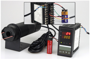Pirómetro infrarrojo industrial de 4-20mA, termómetro IR analógico sin contacto de alta temperatura, transmisor de temperatura infrarrojo - Product Image 3