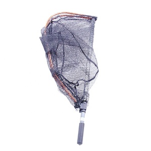 Yousya uzatılabilir balıkçılık Net sazan Net tatlı su tuzlu su için alüminyum kauçuk tor ağı - Product Image 4