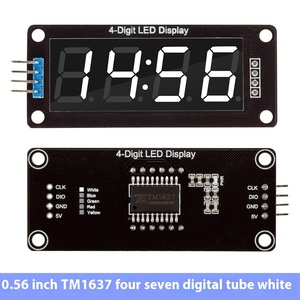 Display digitale 0.56 pollici a 4-Bit 7-segmento modulo orologio TM1637 IIC interfaccia ICs prodotto - Product Image 5
