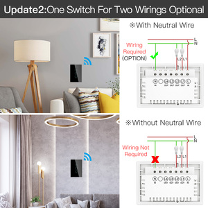 Smart Home ZigBee 3.0 1/2/3 Gang Aluminium-Drucksc halter Smart Voice Control Alexa Automation Fernbedienung Wand schalter