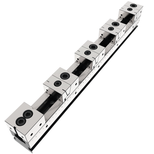 KSD50-500-4FD Cheap <strong>Precision</strong> Versatile Multi Clamping Adjustable Multiple Line Up Vise Rail System <strong>for</strong> Cnc <strong>Machine</strong>