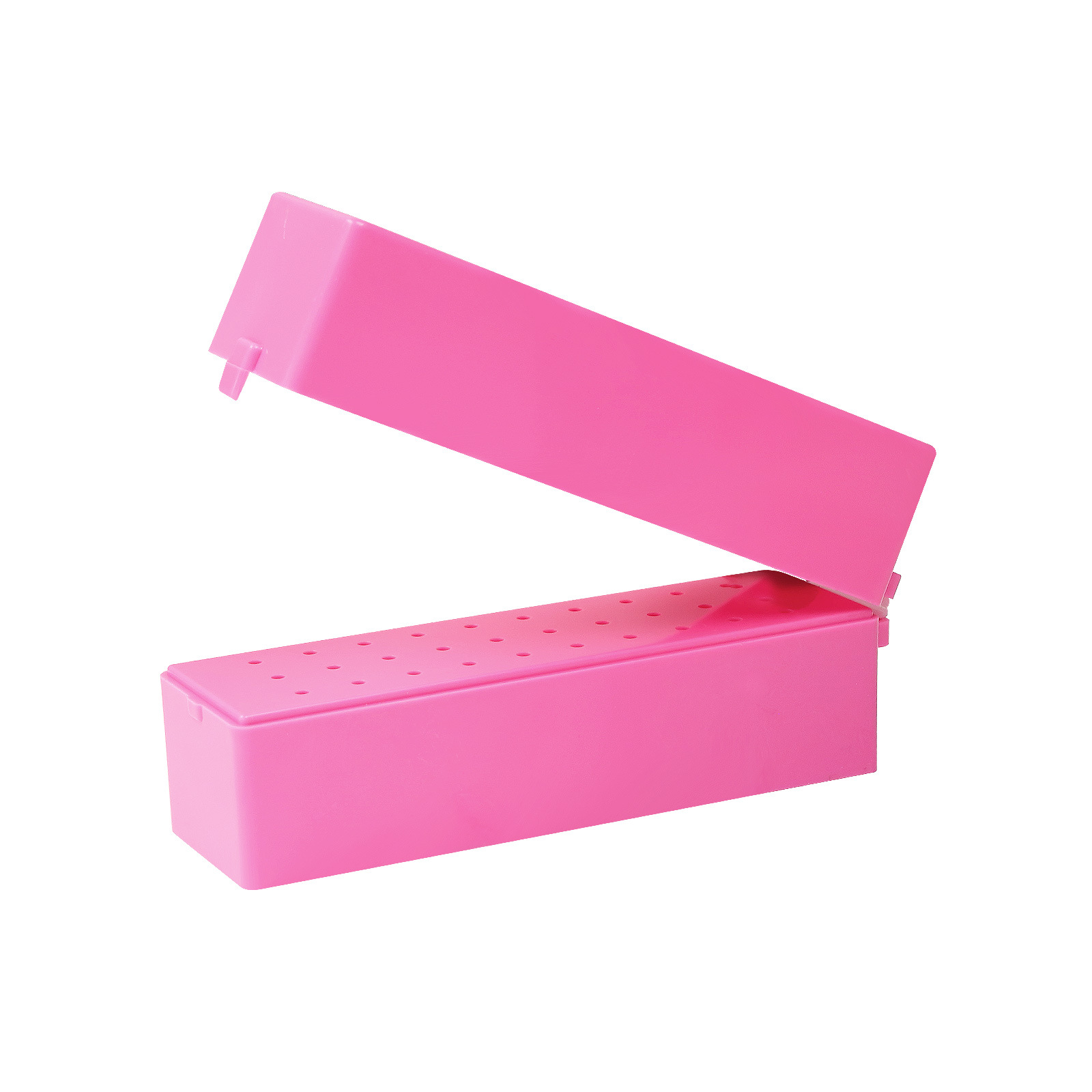 30-hole folding grinding head box pink