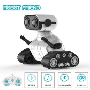 Sıcak satış uzaktan kumanda 2.4GHz küçük Robot kızılötesi dönüştürülebilir akıllı robotlar eğitim fonksiyonu oyuncaklar çocuklar için