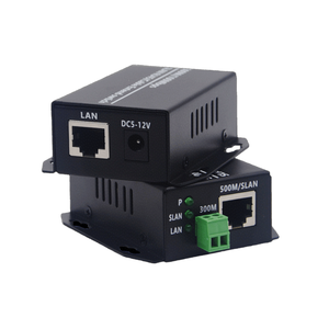 Convertidor de 2 cables Etthernet Switch Extensor de red de 100Mbps Extensor de par trenzado de 500m para vigilancia de ascensores - Product Image 2