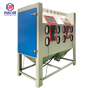 เครื่องพ่นทรายสถานีเป่าทรายสองชั้นเครื่องพ่นทรายแบบแห้ง - Product Image 2