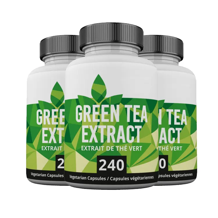 OEM Private Label estratto di tè verde con EGCG integratore antiossidante 500mg capsule 120 fornitura di giorno