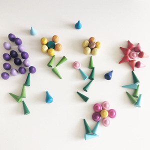 Puzzle Small Particle Theme Rainbow Cute Building Blocks Creative <strong>Put</strong> <strong>Together</strong> <strong>Toys</strong> Early Educational <strong>Toys</strong> for 1-6 Years Old - Product Image 4