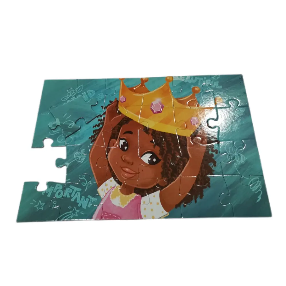 Free sample wholesale customize 24 pieces puzzle printing toy puzzle game kids puzzles