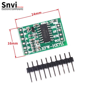 Módulo de peso de celda de carga HX711, microcontrolador de doble canal de 24 bits, amplificador Digital, Sensor de presión de sensor de pesaje A/D - Product Image 4