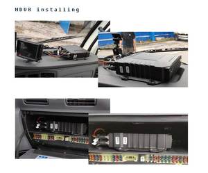 Câmera de segurança do ônibus escolar Dvr Mobil Systems Motor cortado veículo Hdd Pessoas Contador Ai Dvr 8 canais Wifi 4g Gps Mobile Mdvr