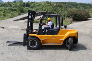 XCMG yüksek kaliteli 12 tonluk elektrikli 6 metre konteyner erişimi Stacker Forklift - Product Image 6