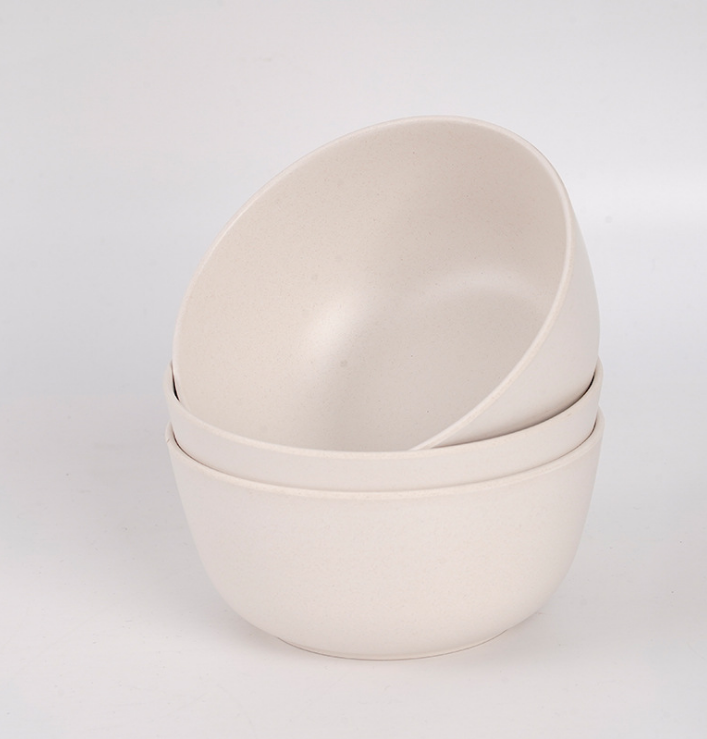 Eco and Biodegradable bamboo fiber melamine round dinnerware bowl sets for hotel /home