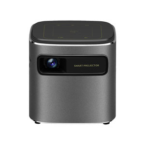 Proyector inteligente de cine en casa Full Hd, mini proyectores de películas inalámbricos con Android 7, 4K, portátil, Pico Cube LED, para teléfono móvil, 2 unidades - Product Image 2