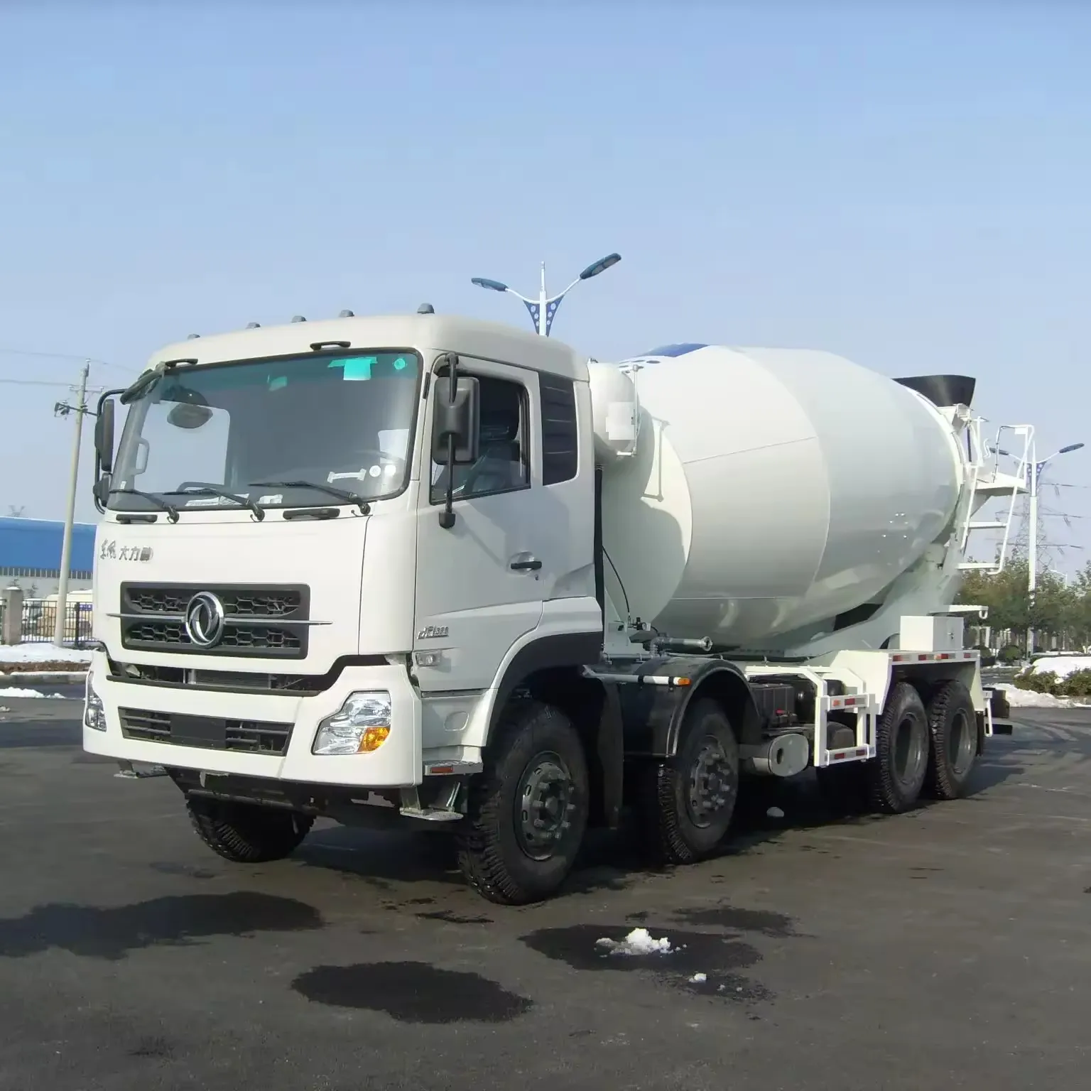 Caminhão betoneira volumétrica diesel dongfeng 8x4 novo