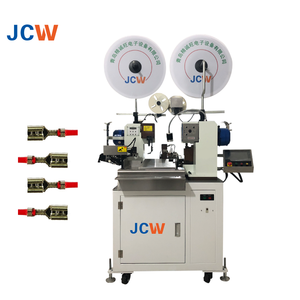 JCW-CST05 Servo Motor Drive Crimp Machinery Automatic <strong>Wire</strong> Cut Strip Crimp Terminal Machine - Product Image 1