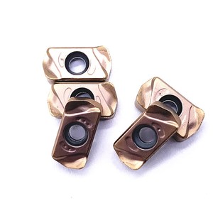 LNMU0303ZER MJ GR928คาร์ไบด์สองด้านได้อย่างรวดเร็วป้อนฟีดเครื่องมือแทรกเปลี่ยนแบบปรับแต่งได้10ชิ้น - Product Image 1