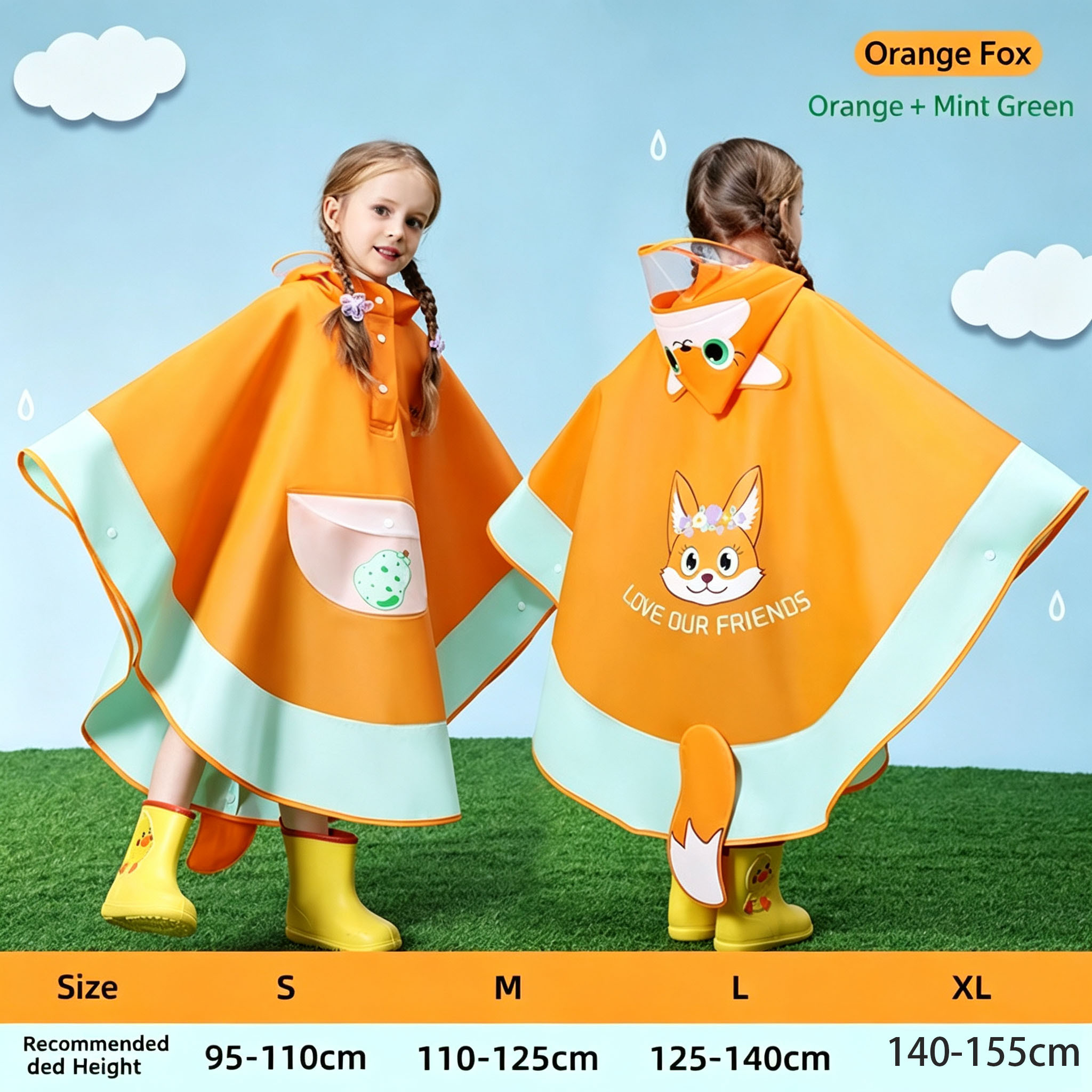 Renard orange