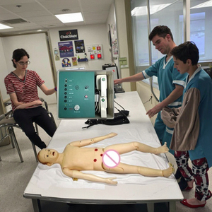 Sistema de entrenamiento de habilidades de emergencia integral para niños digitales de alta inteligencia ACLS soporte vital avanzado, control por computadora - Product Image 4