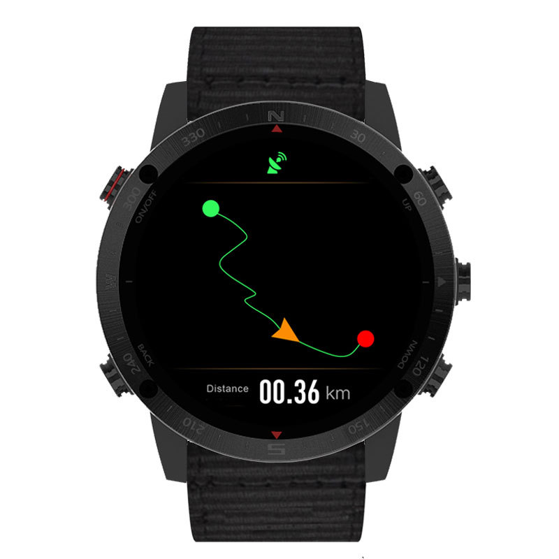 Black case and black silicone strap