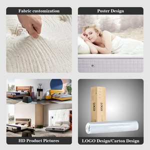 Hypo-Allergenic Comfortable Independent Pocket Spring Mattress in a Box Modern Design Home Furniture Vacuum <strong>Compressed</strong> - Product Image 5