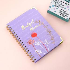Cuaderno de tamaño A5, cuaderno personalizado de diseño de cubierta Simple en espiral, tapa dura, para estudiantes - Product Image 6
