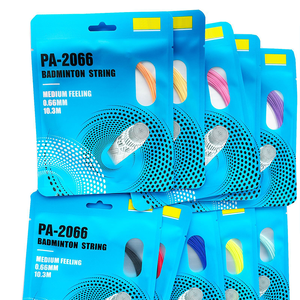 Youth Training Badminton Racket Spare <strong>String</strong>,diameter 0.66mm Durable <strong>String</strong>,colorful Nylon Material 10m Long <strong>String</strong>. - Product Image 5