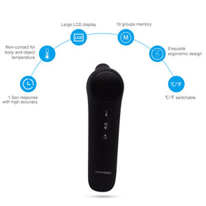 Best Sale Digital Infrared <strong>Thermometer</strong> <strong>with</strong> Beep Voice &amp; Non-Contact Electric Power Source Temperature Checking <strong>Memory</strong> <strong>Function</strong> - Product Image 4