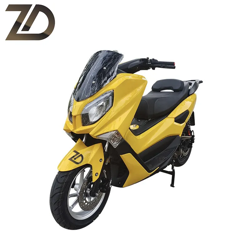 2023 motos de course électriques de conception de mode 72v Scooter électrique batterie amovible E moto entière à vendre-