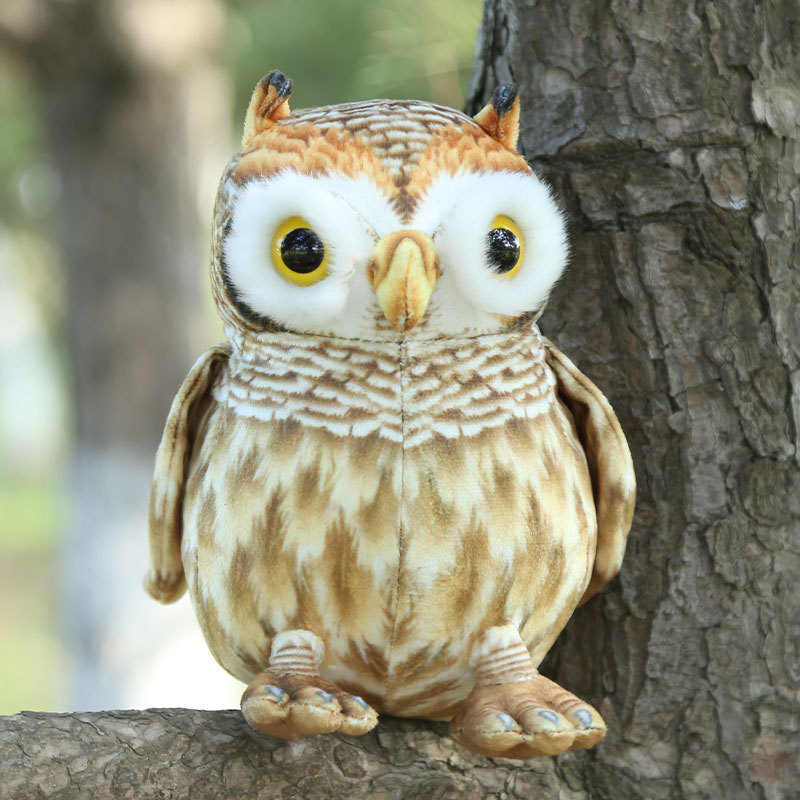 Emulation owl 22cm/140g yellow
