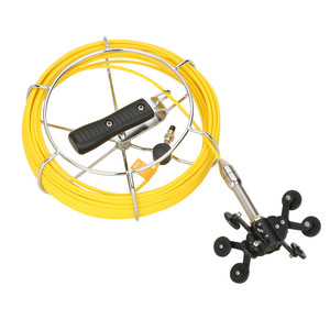7&quot; Monitor Sewer Pipe Inspection Video Camera with Auto Balance Auto Self Leveling 512HZ Transmitter Pipe Locator <strong>Tube</strong> Camera - Product Image 5