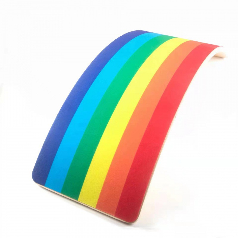 Single sided rainbow color