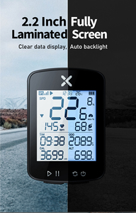 Nuevo Ordenador de bicicleta comercial velocímetro GPS Frecuencia Cardíaca Ordenador de velocidad de ciclismo al aire libre - Product Image 5