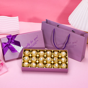 Hộp quà tặng ngày Valentine hộp rỗng Hộp Quà Tặng sô cô la có lót - Product Image 2