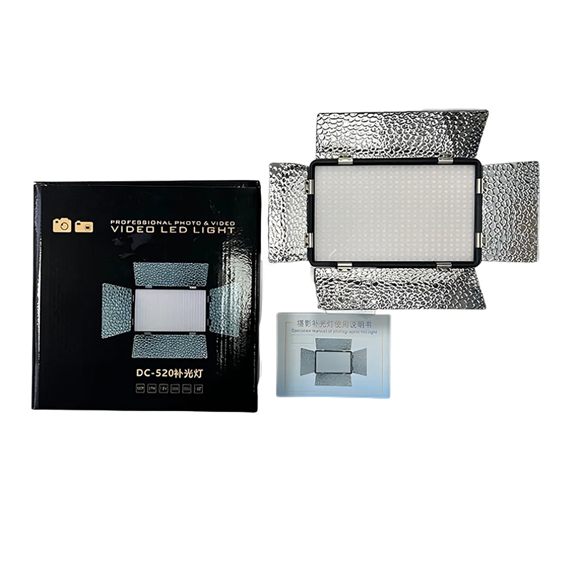 Lumière vidéo DC-520 de panneau de LED